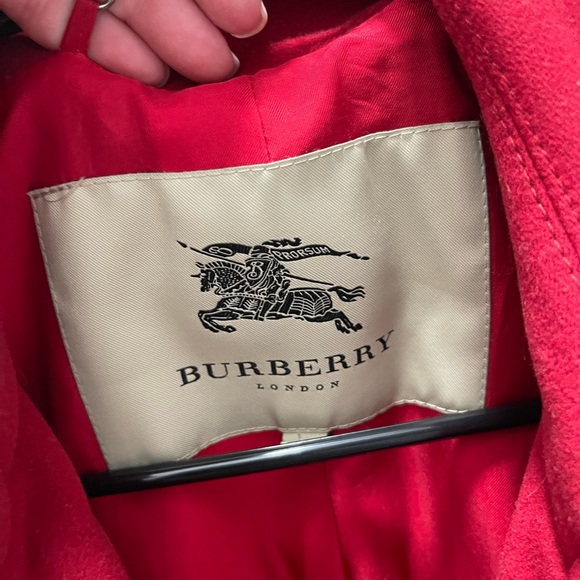 Burberry wool peacoat size xs Authentic - Picture 7 of 11